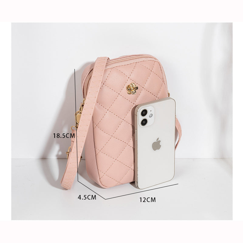 Elegant Embroidered Mini Messenger