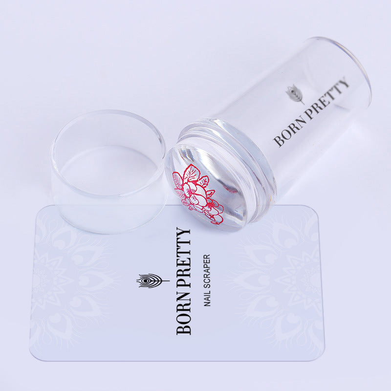 Elegant Precision Nail Art Stamping Set