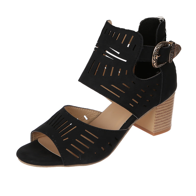 Elegant Outdoor Roman Heels