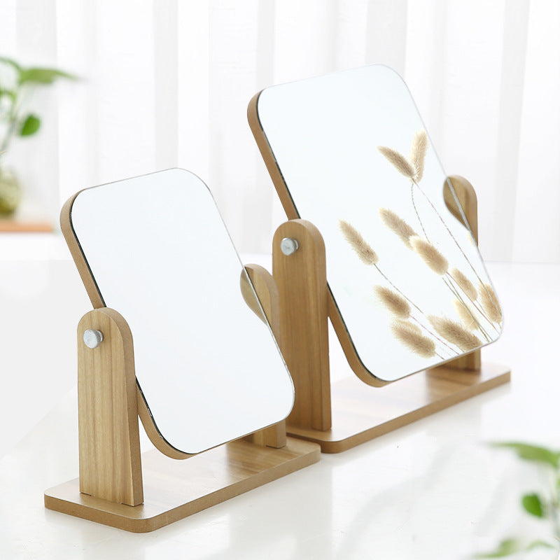 Chic Heart-Form Vanity Mirror