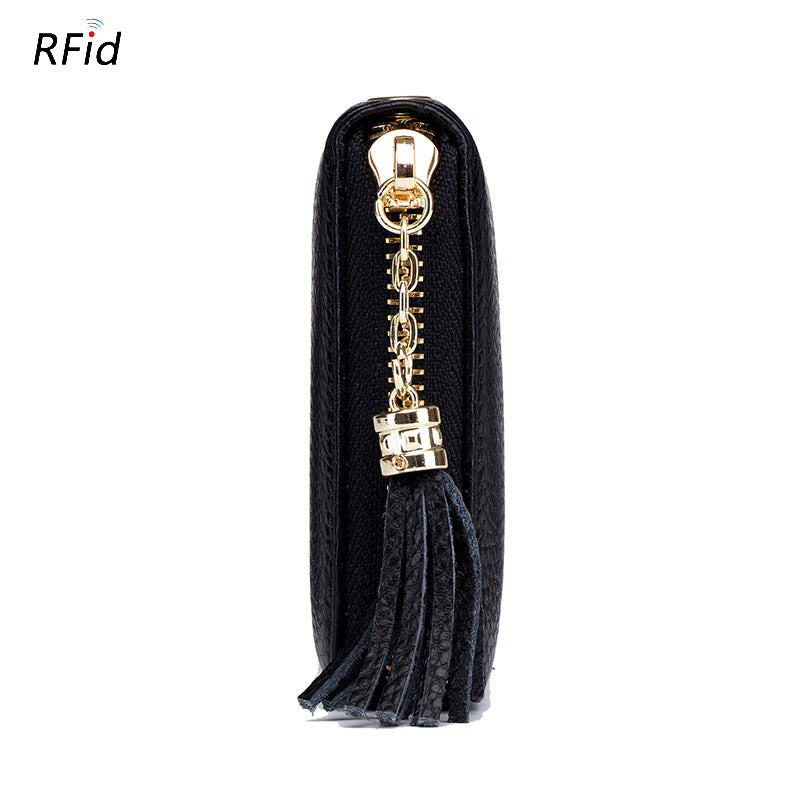 Elegant RFID-Secure Leather Wallet