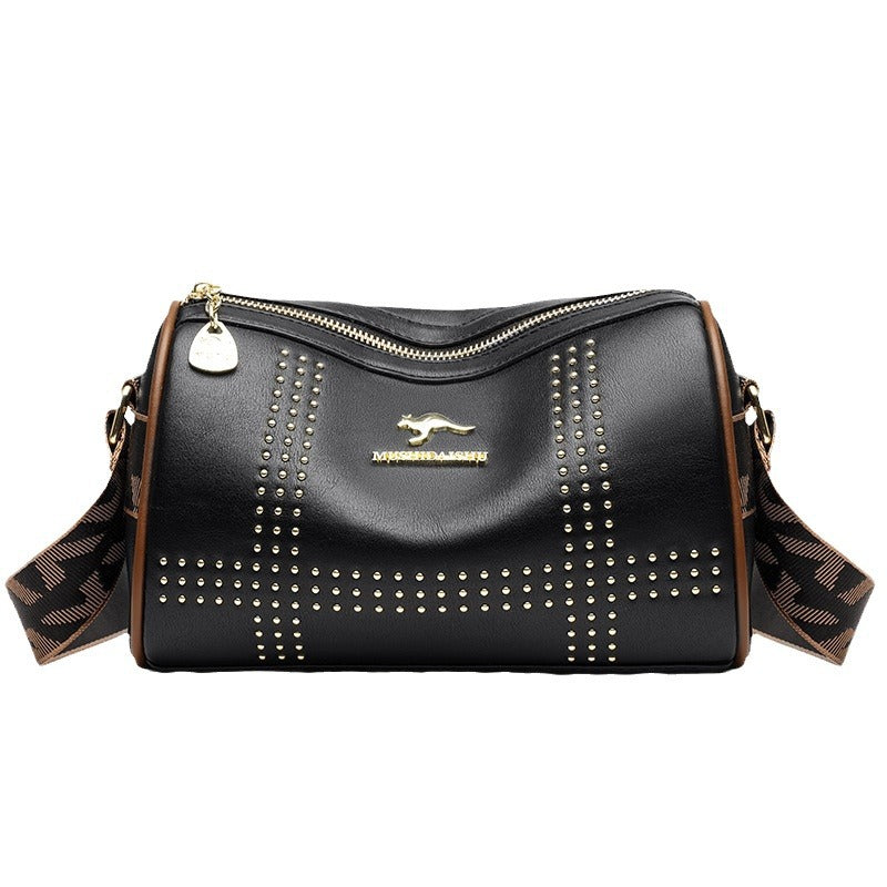 2023 New Fashionable Soft Leather Crossbody Bag