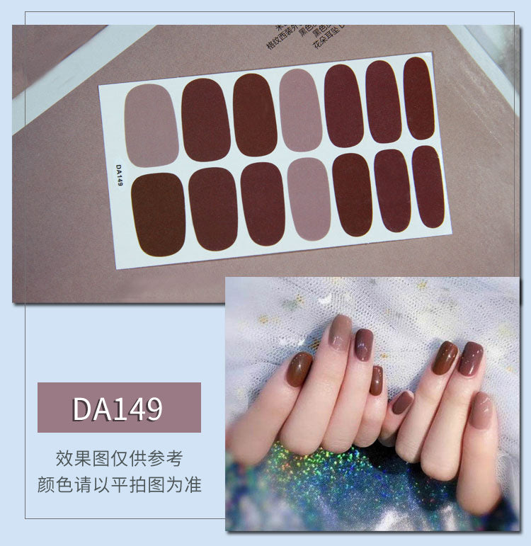Elegant Leopard Nail Wraps