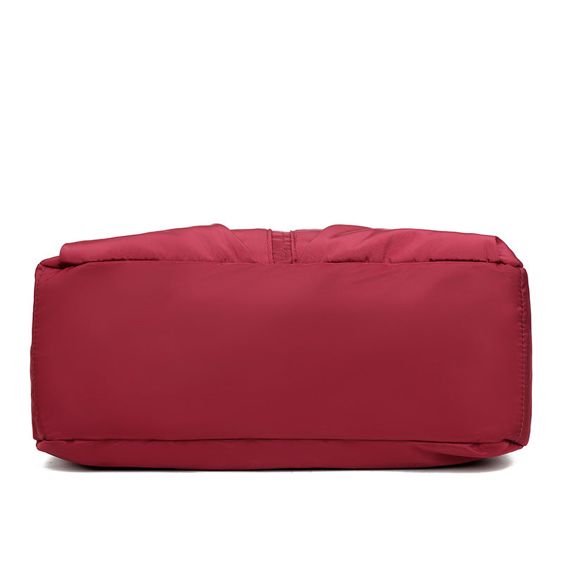 Voluminous Nylon Crossbody Bag