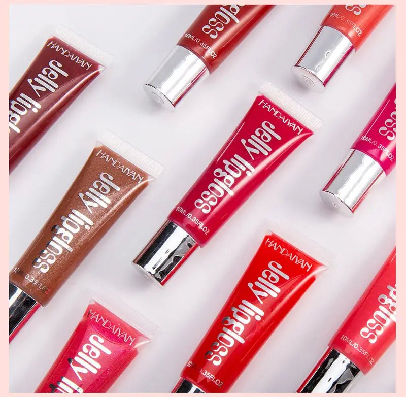 Lustrous Lip Gloss - Candy Color Jelly & Plumping Oil