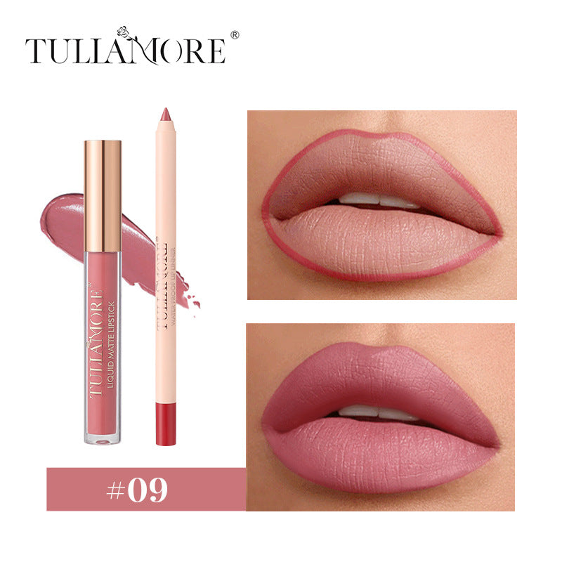 Elegant Matte Lip Set - Waterproof