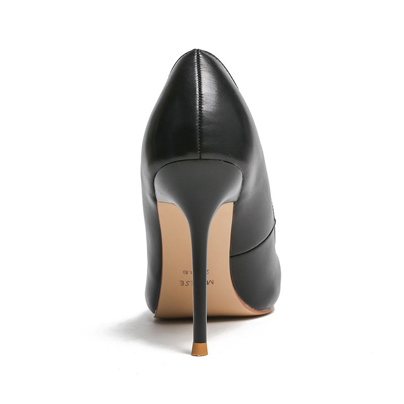 Winter Elegance Korean Heels