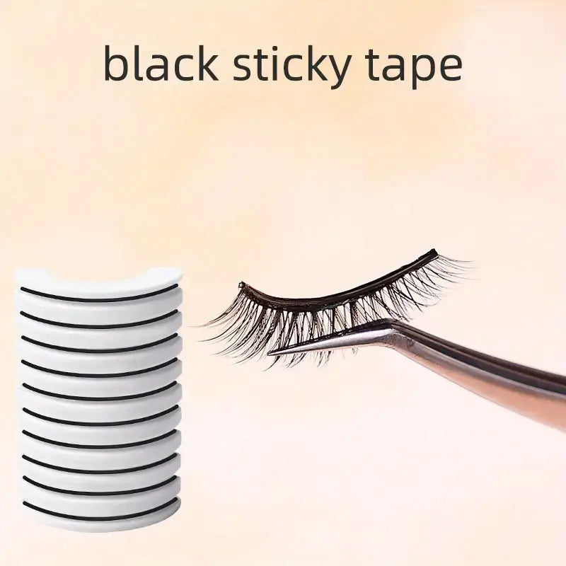 Self-Stick Waterproof False Eyelash Adhesive Strips (10pcs)