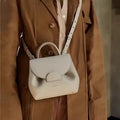 Polene Three-Color Small Pig Bag with Shoulder Strap