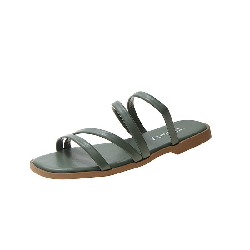 New Women's Flat Toe Sandals and Shoes