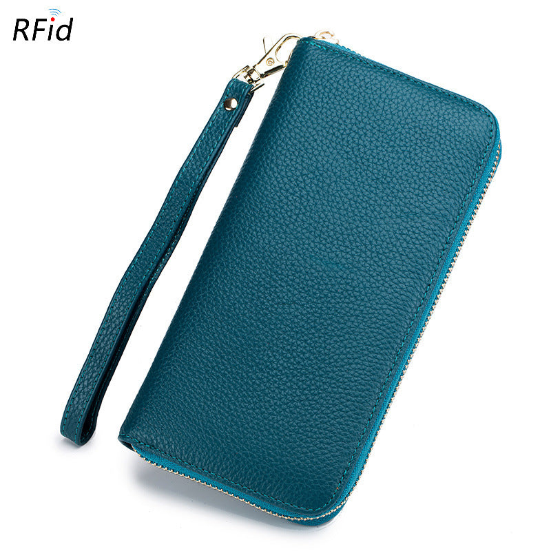 Elegant RFID-Secure Leather Wallet