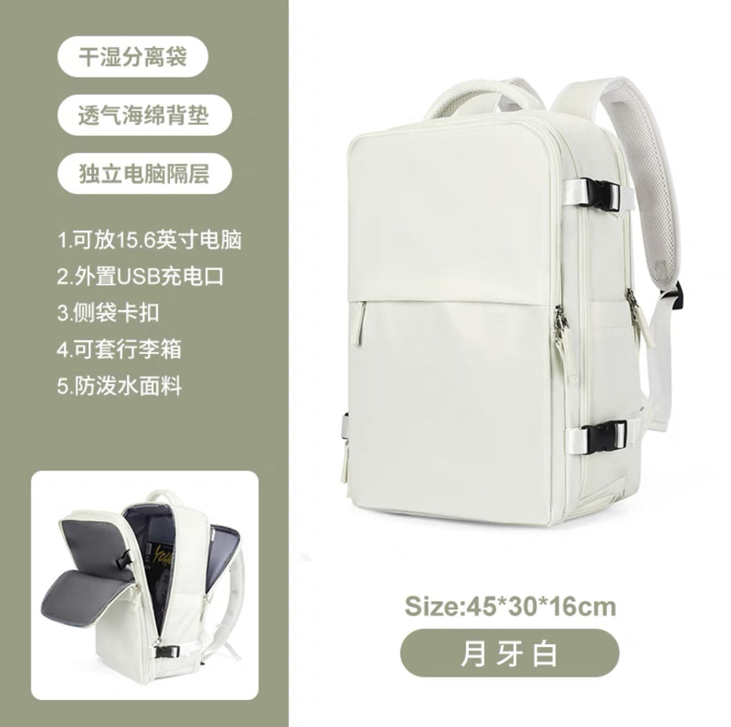 Large Capacity Waterproof Backpack for Moms and Travel