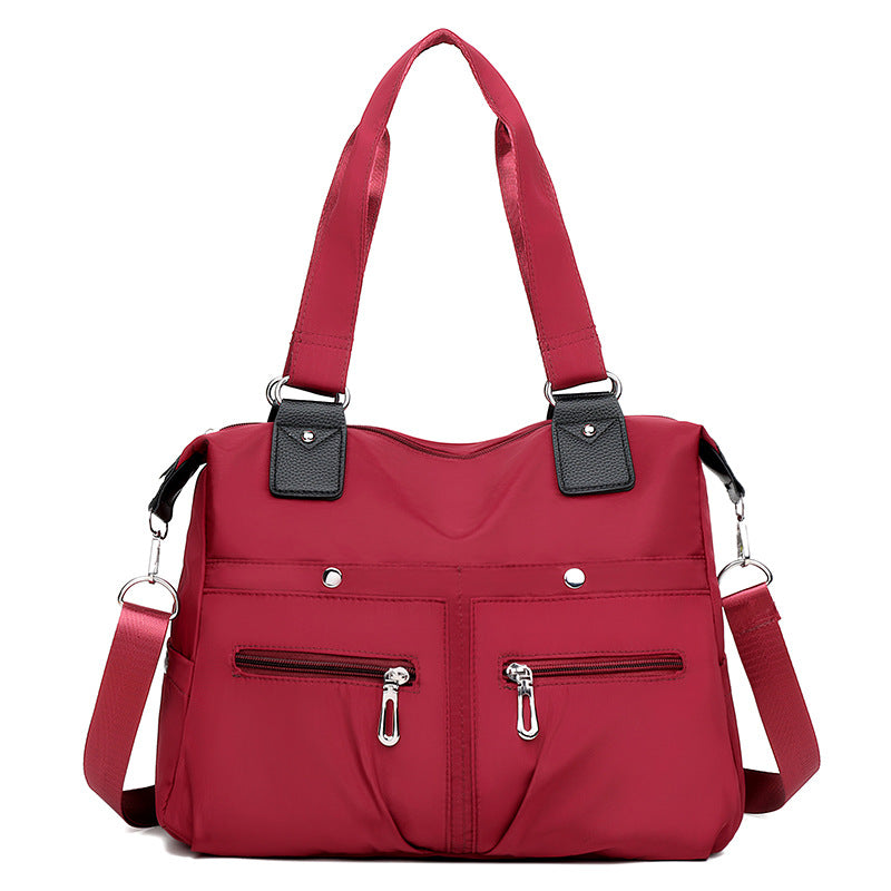 Voluminous Nylon Crossbody Bag