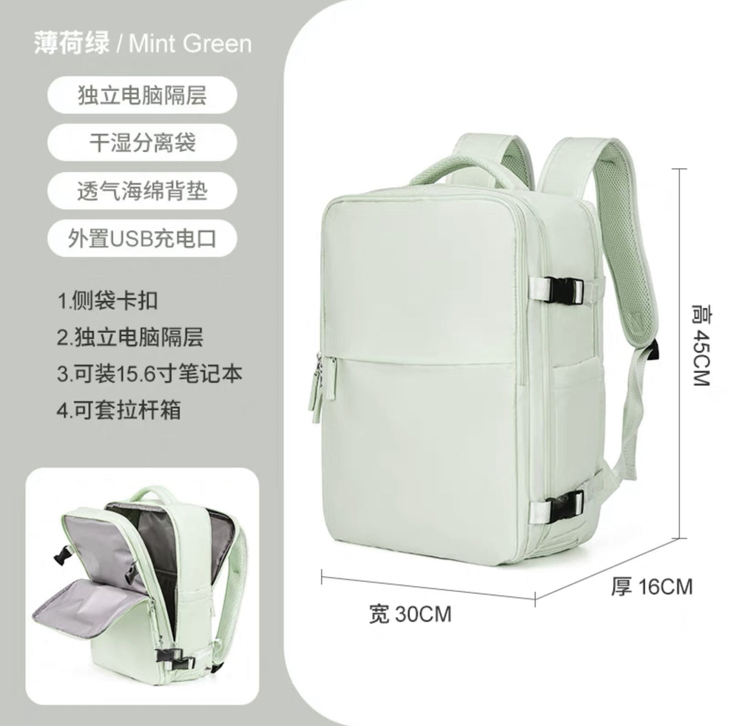 Large Capacity Waterproof Backpack for Moms and Travel