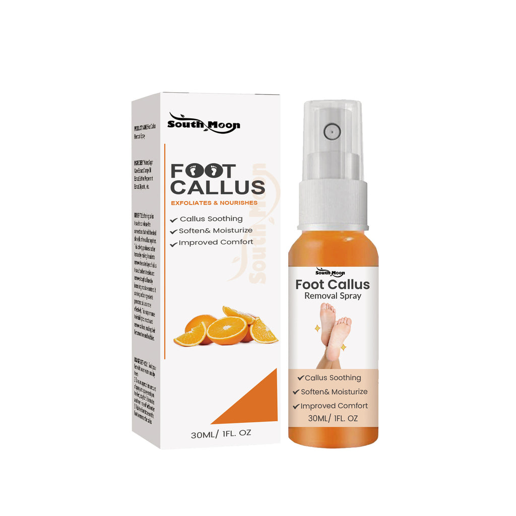 South Moon Exfoliating Foot Spray for Dry Cracked Skin