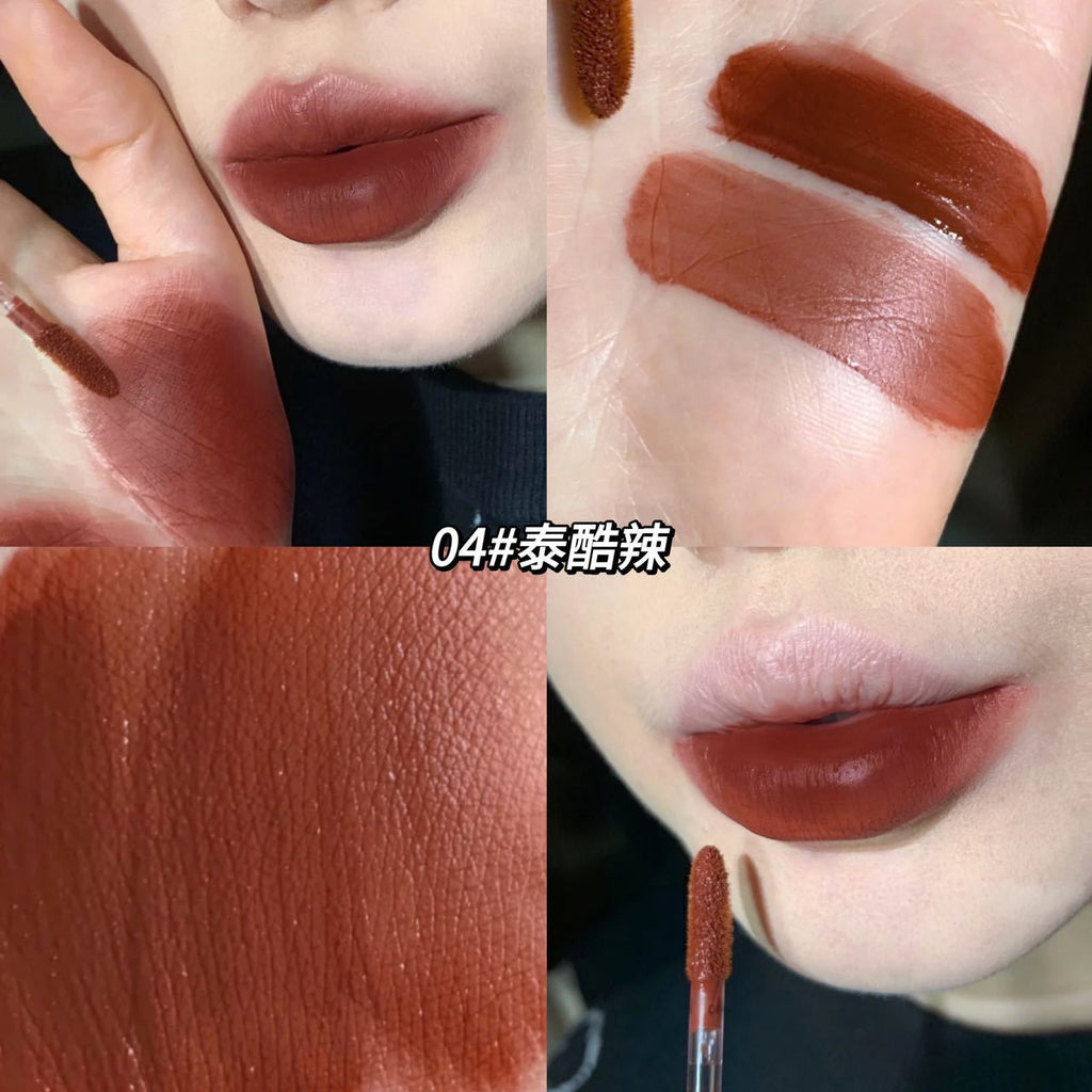 Gege Bear Matte Lip Keychain