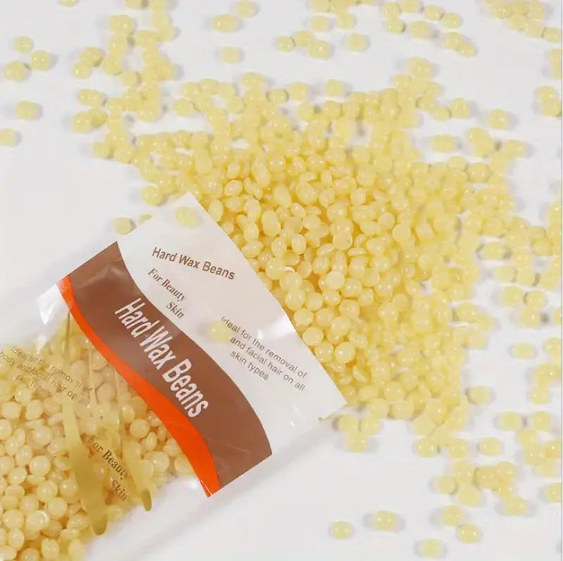 Elegant Smooth Wax Pearls - 100g Multicolor
