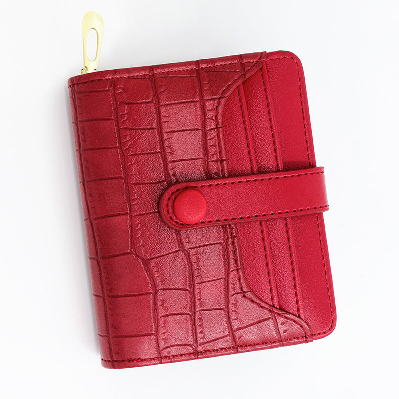 Alligator Print Women's PU Leather Coin Handbag