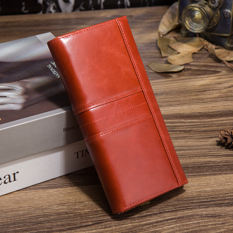 New Women's Long Clutch Wallet with Multiple Card Slots