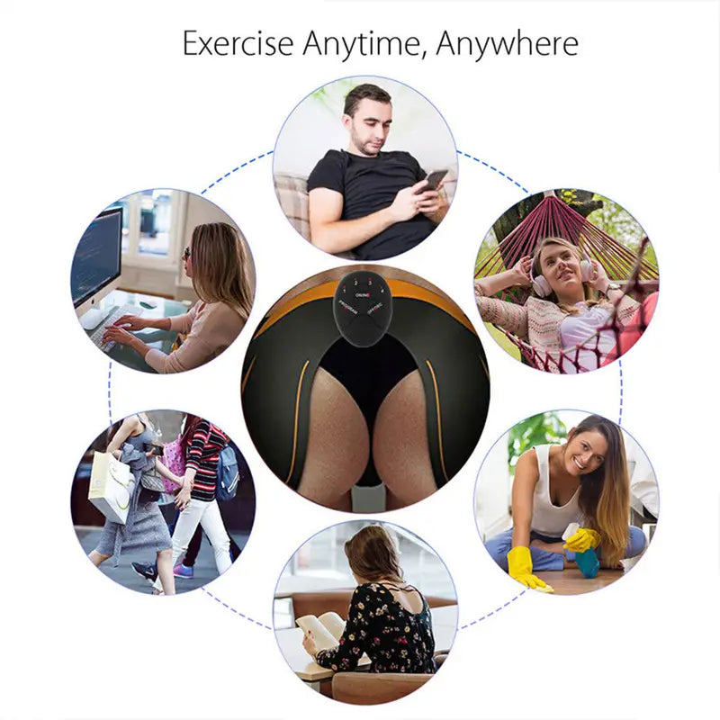 Elite 6-Modes EMS Glute and Abs Trainer