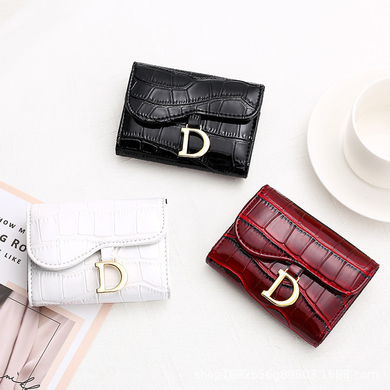 Elegant Compact Ladies' Wallet