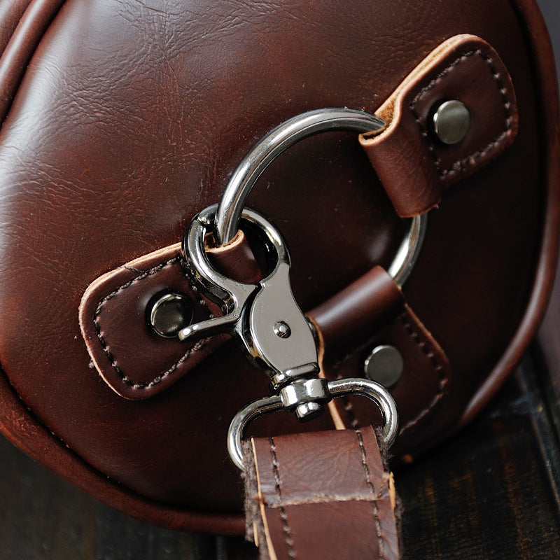 Korean Retro Leather Shoulder Bag