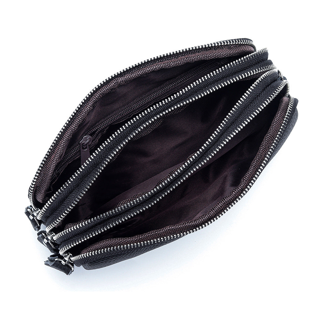 Elegant Cowhide High-Capacity Wallet