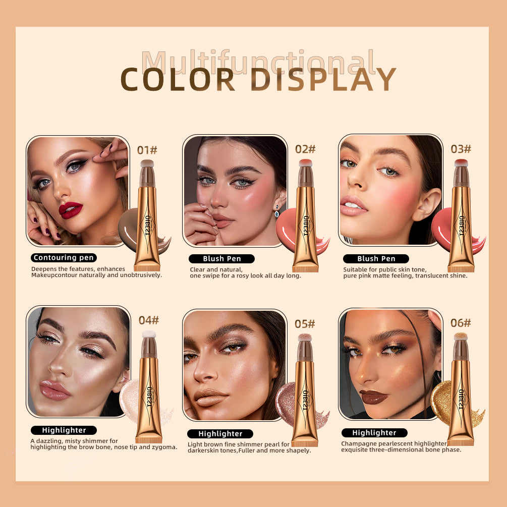 QIBEST Radiant Blush Stick