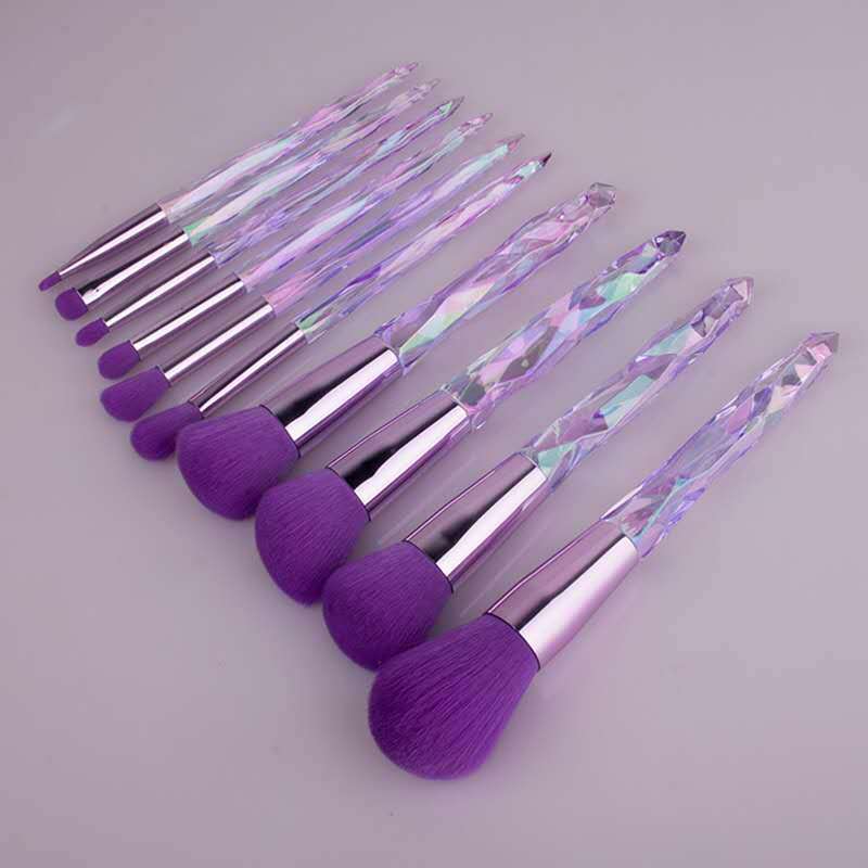 Elegant Crystal Diamond Brush Collection