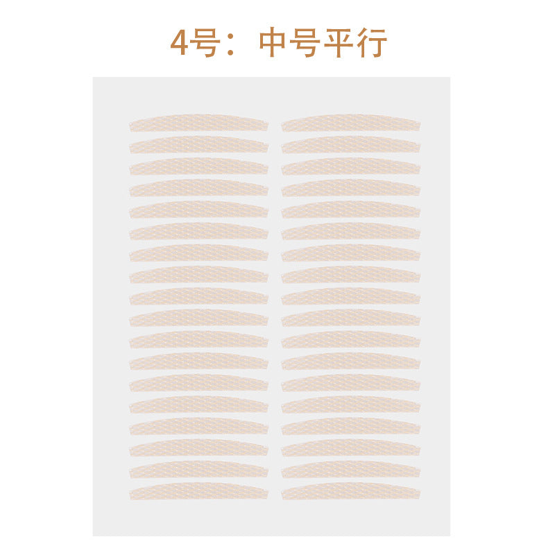 Water-Activated Lace Double Eyelid Adhesive Strips