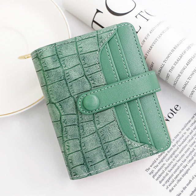 Alligator Print Women's PU Leather Coin Handbag