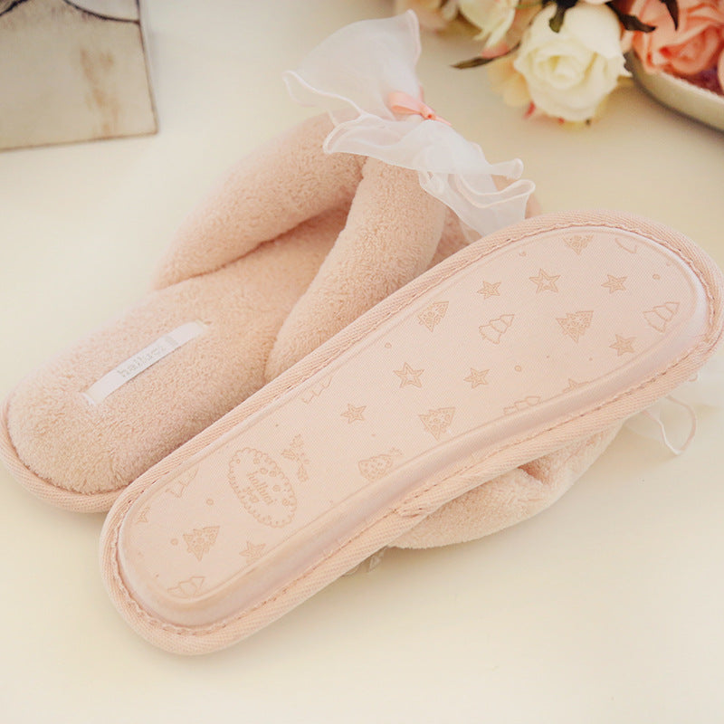 Popular Waterproof Bowknot Slippers