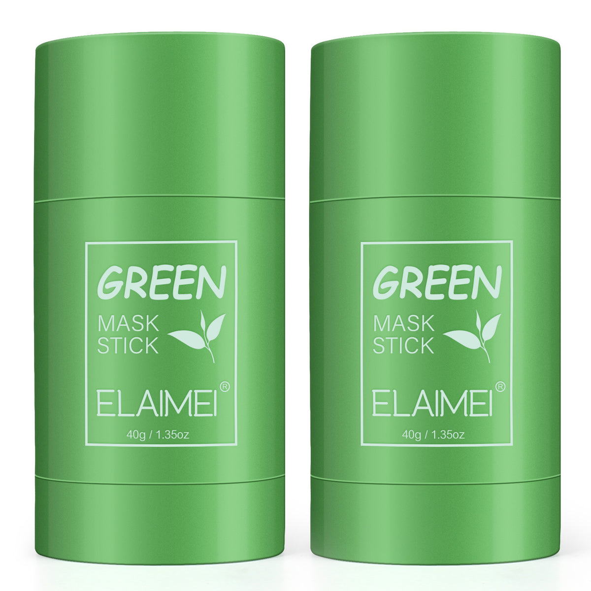 ELAIMEI Green Tea Solid Mask for Oil Control & Deep Clean