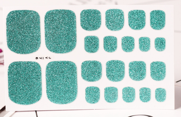 Elegant Waterproof Toe Nail Stickers