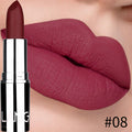 Elegant Silver Matte Lipstick Collection