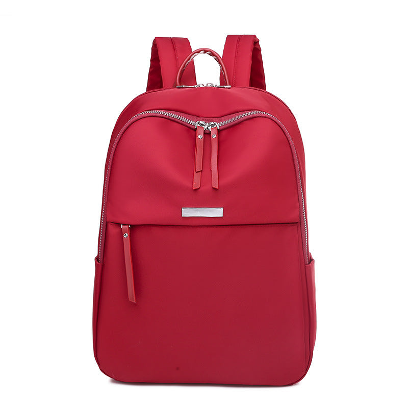 Chic 14-Inch Oxford Laptop Backpack