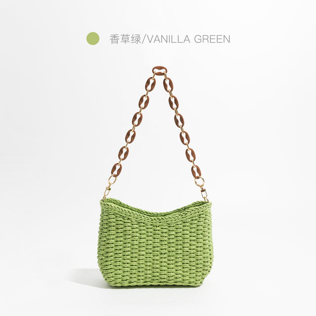Chic Summer Woven Tote