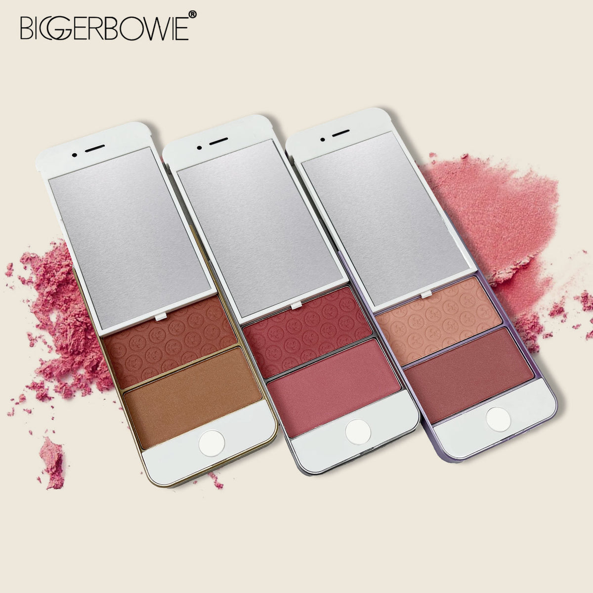 Wholesale Trending Eyeshadow/Blush in Earth Tones
