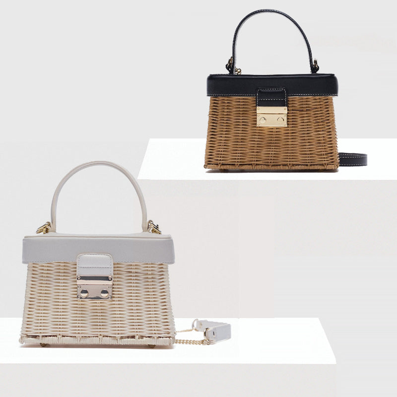 Artisanal Vintage Straw Totes