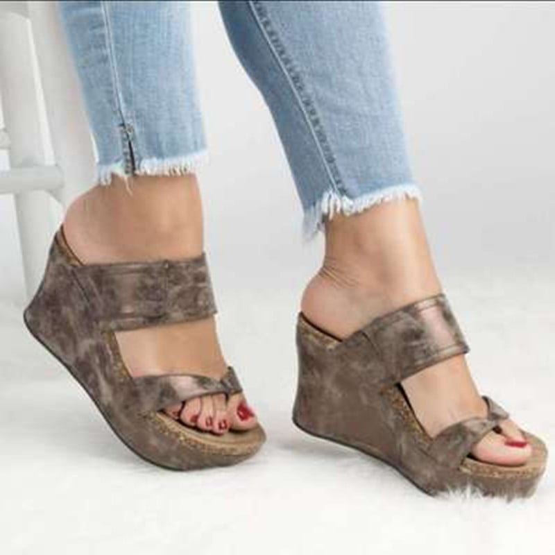 Wedge Flip-Flop Sandals for Stylish Comfort