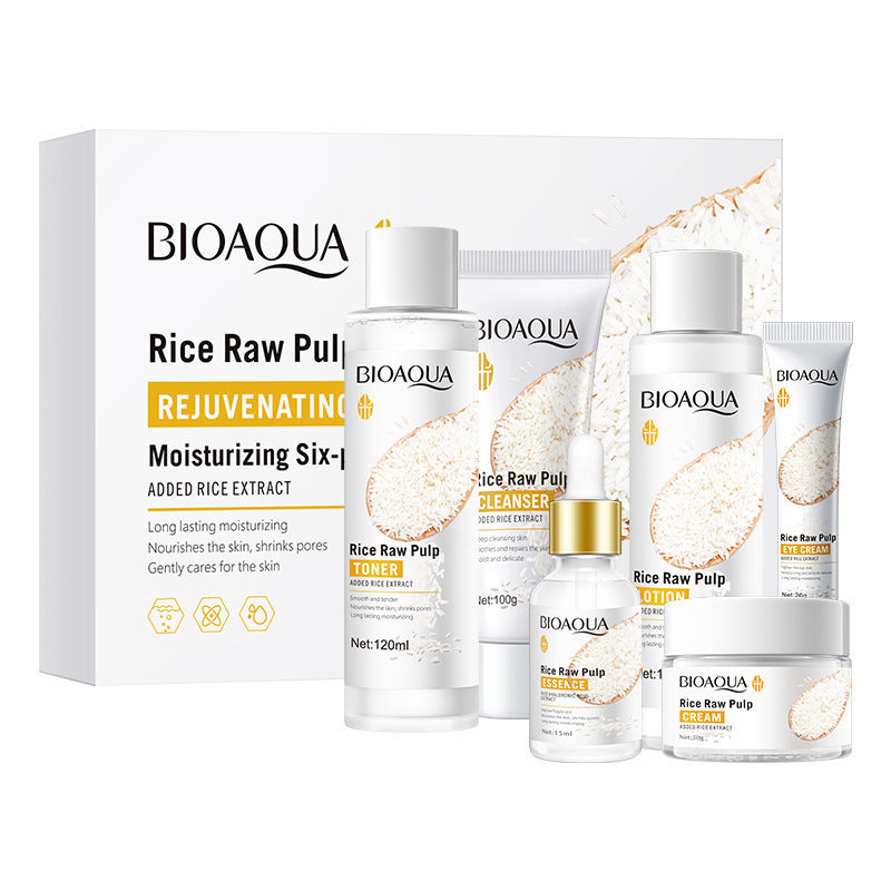 BIOAOUA Rice Essence Radiant Skin Set
