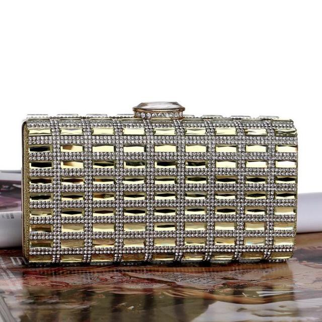 Rhinestone Glamour Evening Clutch