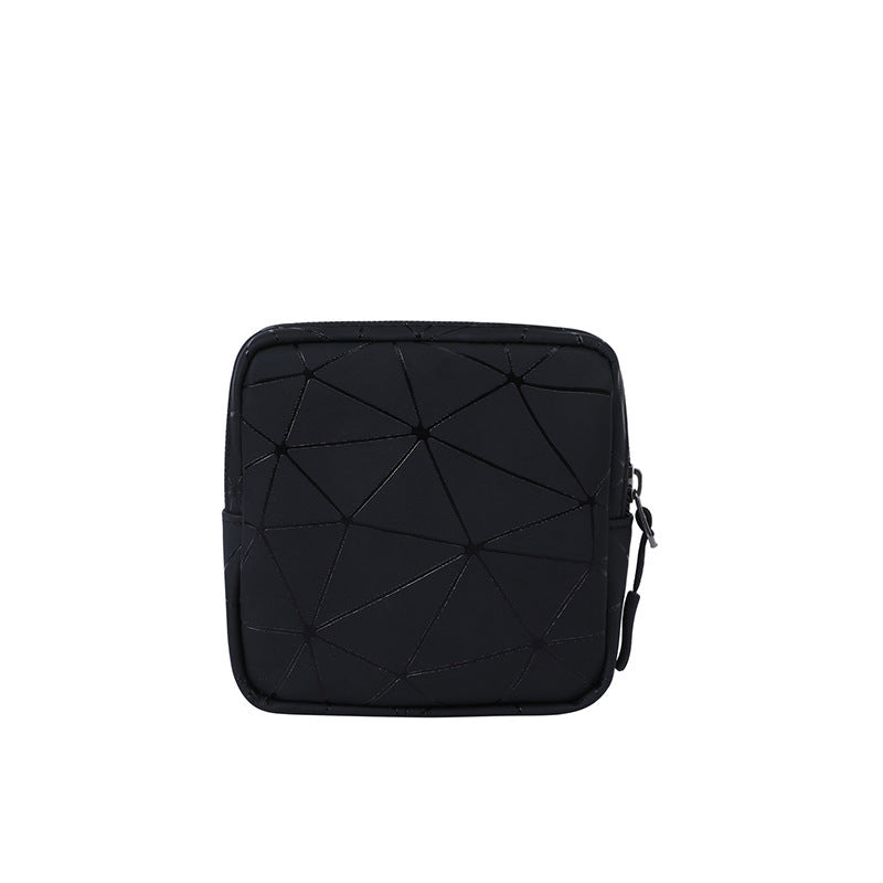 Elegant Geometric Sanitary Organizer Bag