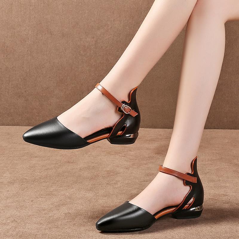 Elegant Roman Fish-Mouth Sandals