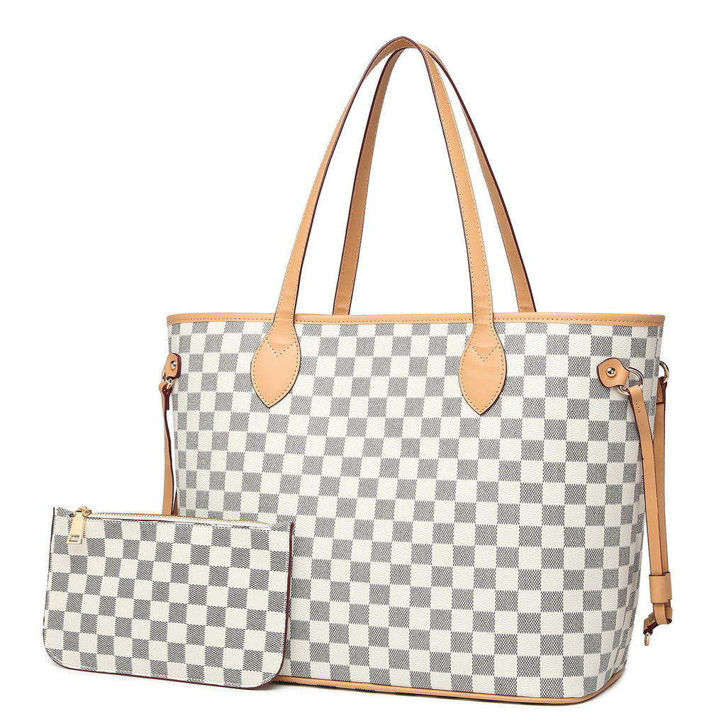 Chic Retro-Styled Capacity Tote
