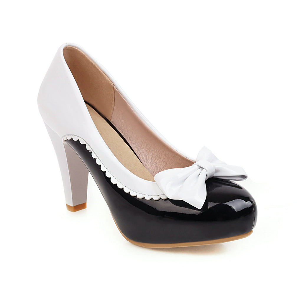 Colorful Princess Bow High Heels and Flats