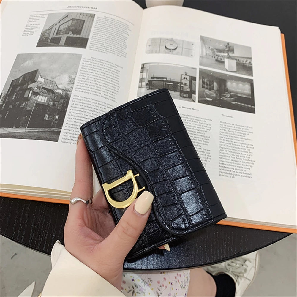 Elegant Compact Ladies' Wallet