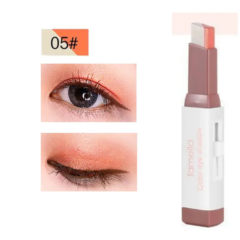 Dual-Tone Waterproof Eyeshadow Stick