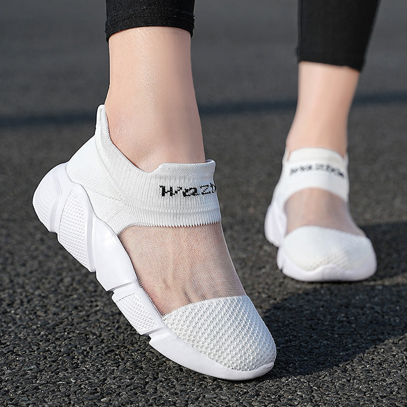 Elegant Summer Mesh Trainers for Women