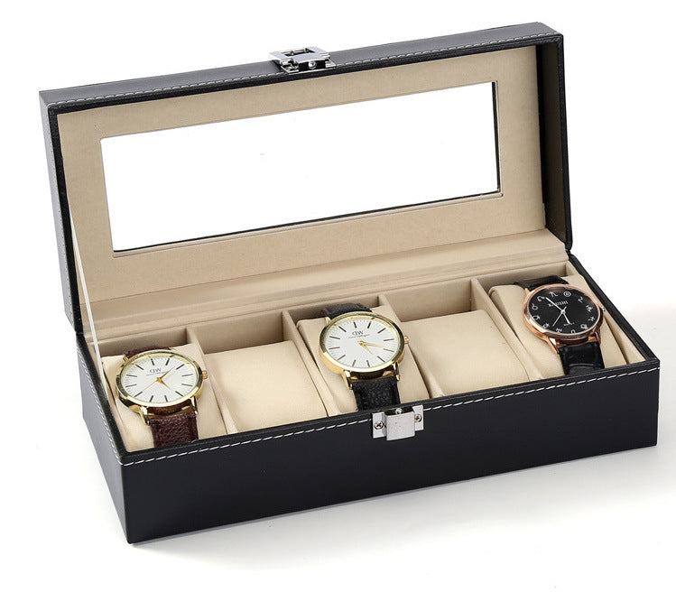 Wholesale PU Leather Watch Box for Display and Storage